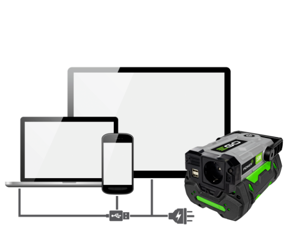 Convertisseur Nexus Ego PAD1500E avec batterie 2.5AH et chargeur standard