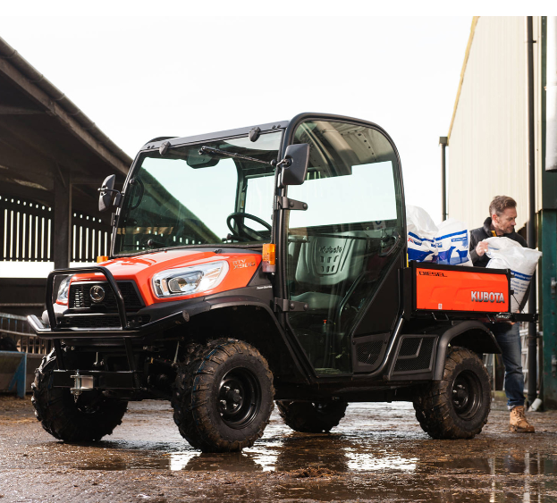 SSV diesel kubota RTV-X1110 Chantier orange AVEC cabine configurable, RTV-X1110, W20TC00401