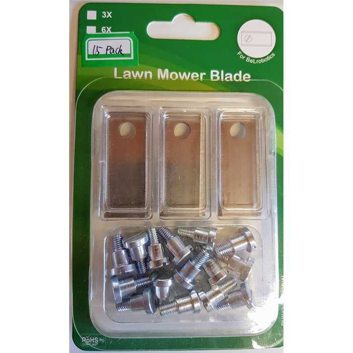 Lame pour Belrobotics BigMow-GreenMow-ParcMow (15pcs)