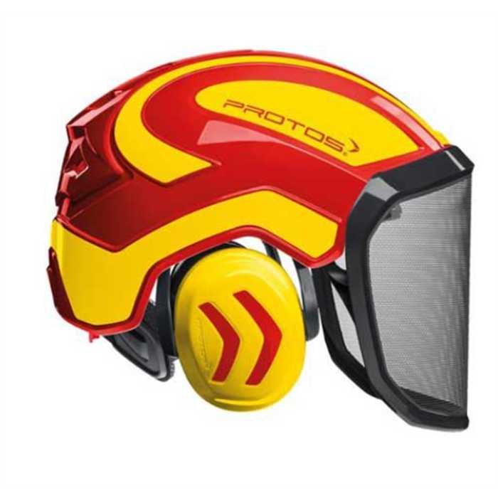 Casque complet Pfanner PROTOS Integral FOREST rouge/jaune, PFANNER PROTOS INTEG, PROTOS, PFANNER PROTOSFOREST, CL00019552, 5205, 9009633001010, 9009633000716, CHSPR2.ROGE