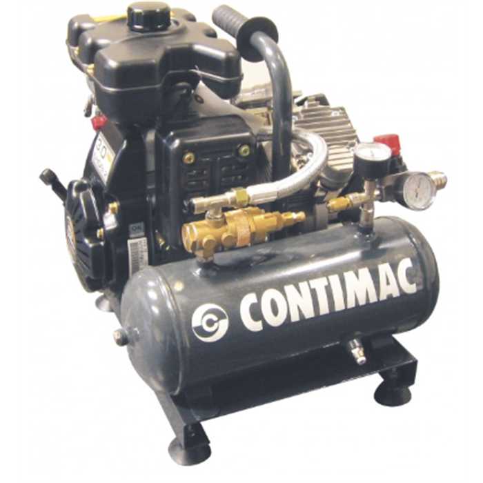 Compresseur contimac moteur Robin cuve de 7 litres, CM380, CM380/10/7/ROBIN