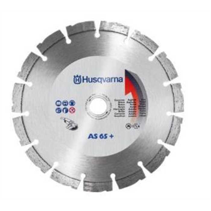 Disque diamante Husqvarna AS65 diamètre 350 x 25.4/20- prix net sur stock, DISQUE AS65+ 350, AS65 350, 5430672.74, 5430672-74, 543067274