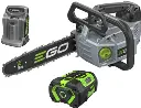 Tronconneuse élagueuse Professionnel -X EGO CSX3000 avec batterie BA2240 et chargeur CH5500, EGO CSX3002, 20100830,6924969117538