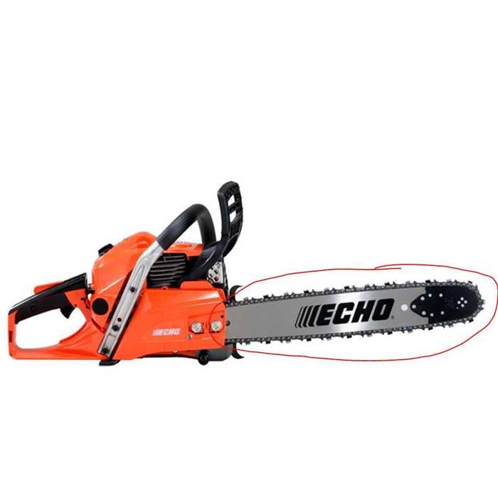 Guide de chaine ECHO CS501SX 18" - 45cm - 72E .325 0.58 - SUGI HARA, X125000351, X125-000351, ECX125000351, V45R21-72AA-ED, V45R2172AAED