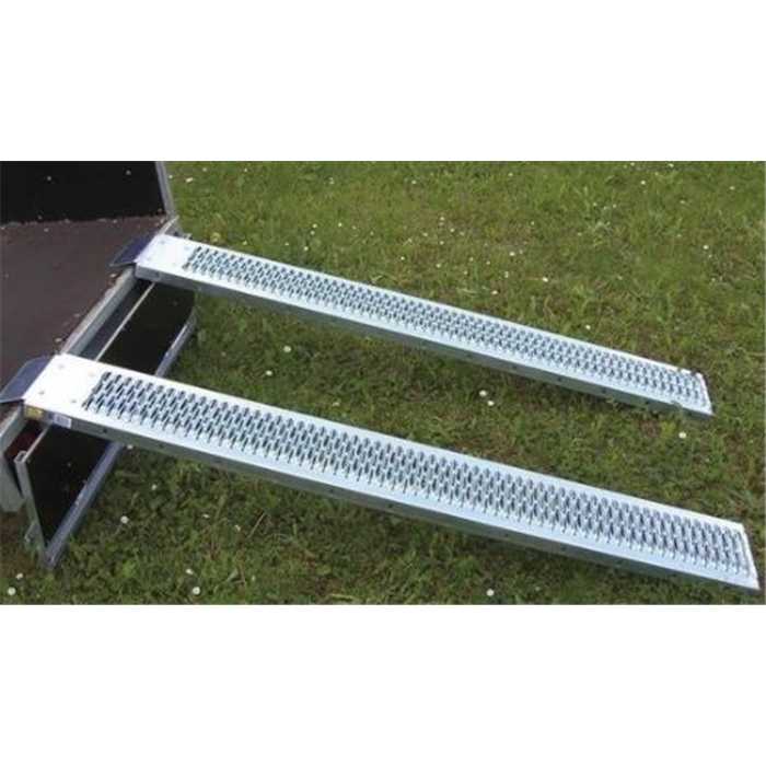 Jeu de rampes Acier droites 190x22.5x4.5cm - 350Kg par paire, 6739, 686739, 3663037021225, 5455550031668