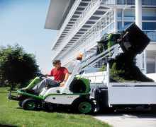 Tracteur tondeuse ETESIA H124DL avec vidange en hauteur, HYDRO124DL, H124DSOHD, H 124 DL, H124DS