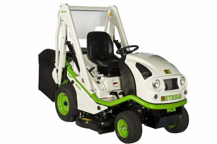 Tracteur ETESIA Hydro124p essence vidange en hauteur, HVHP, HYDRO124P