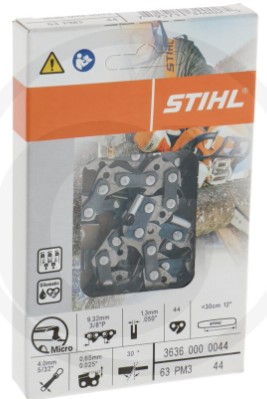 Chaine STIHL Picco Micro3 44e - 3/8LP - 1.3mm - 0.50, 36360000044, 3636 000 0044