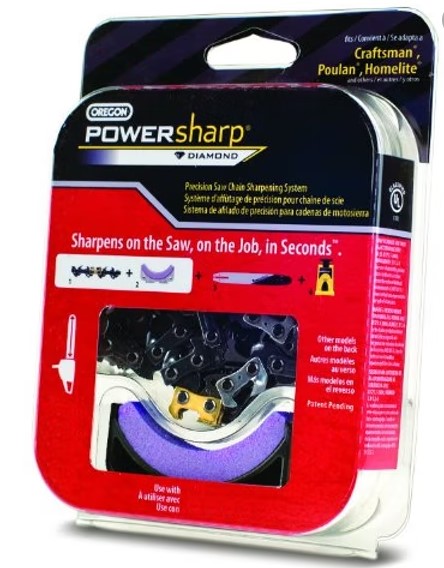 Chaine powersharp + pierre pour guide 14" 49e, PS49E