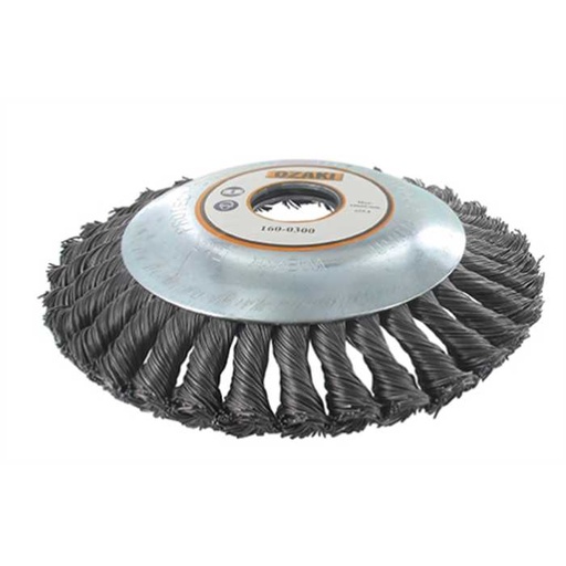 [160-0301] BROSSE DE DESHERBAGE METALLIQUE 200 X 25.4 MM, 1610301