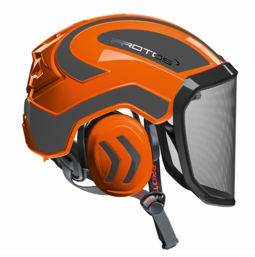 [PROTOS INTEGRAL ARBO] Casque complet Pfanner PROTOS Integral Climber Arborist orange/noir, CHSPR1.ORGRI