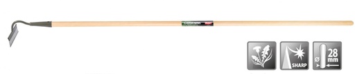 [POLET 0370161E] Binette 16cm avec manche en bois de 150cm Polet, 0370161E, 5410685032244